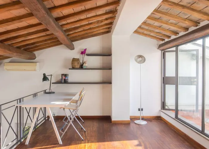 Lusso E Panorama Senza Paragoni, Loft Trastevere * Rom