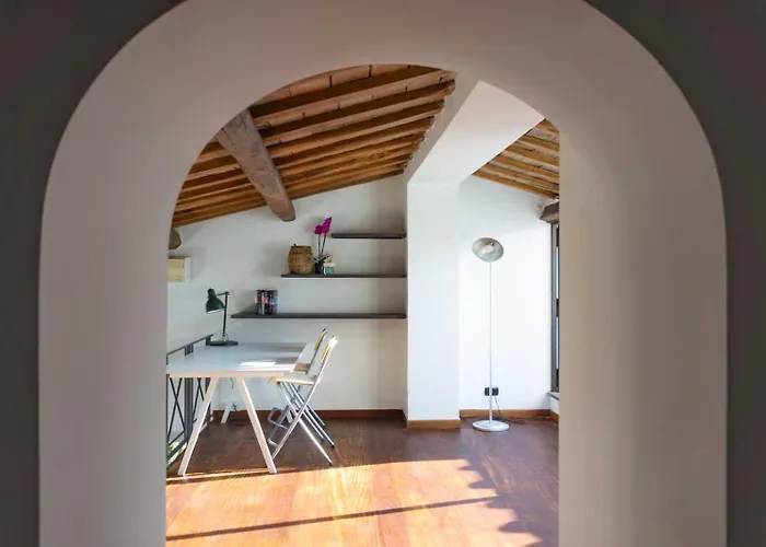 Lusso E Panorama Senza Paragoni, Loft Trastevere * Rom