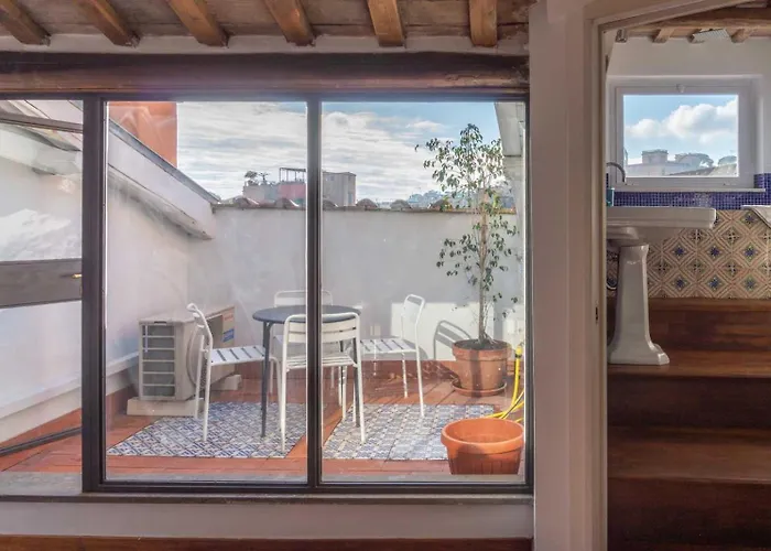 Lusso E Panorama Senza Paragoni, Loft Trastevere *