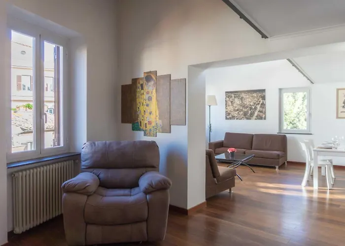 Apartment Lusso E Panorama Senza Paragoni, Loft Trastevere Rom