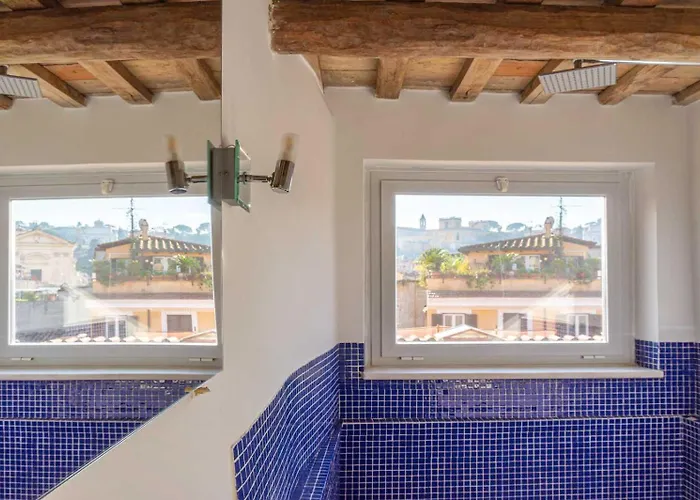 Apartment Lusso E Panorama Senza Paragoni, Loft Trastevere Rom